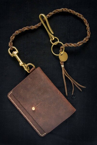 Mod's Brown Leather Wallet